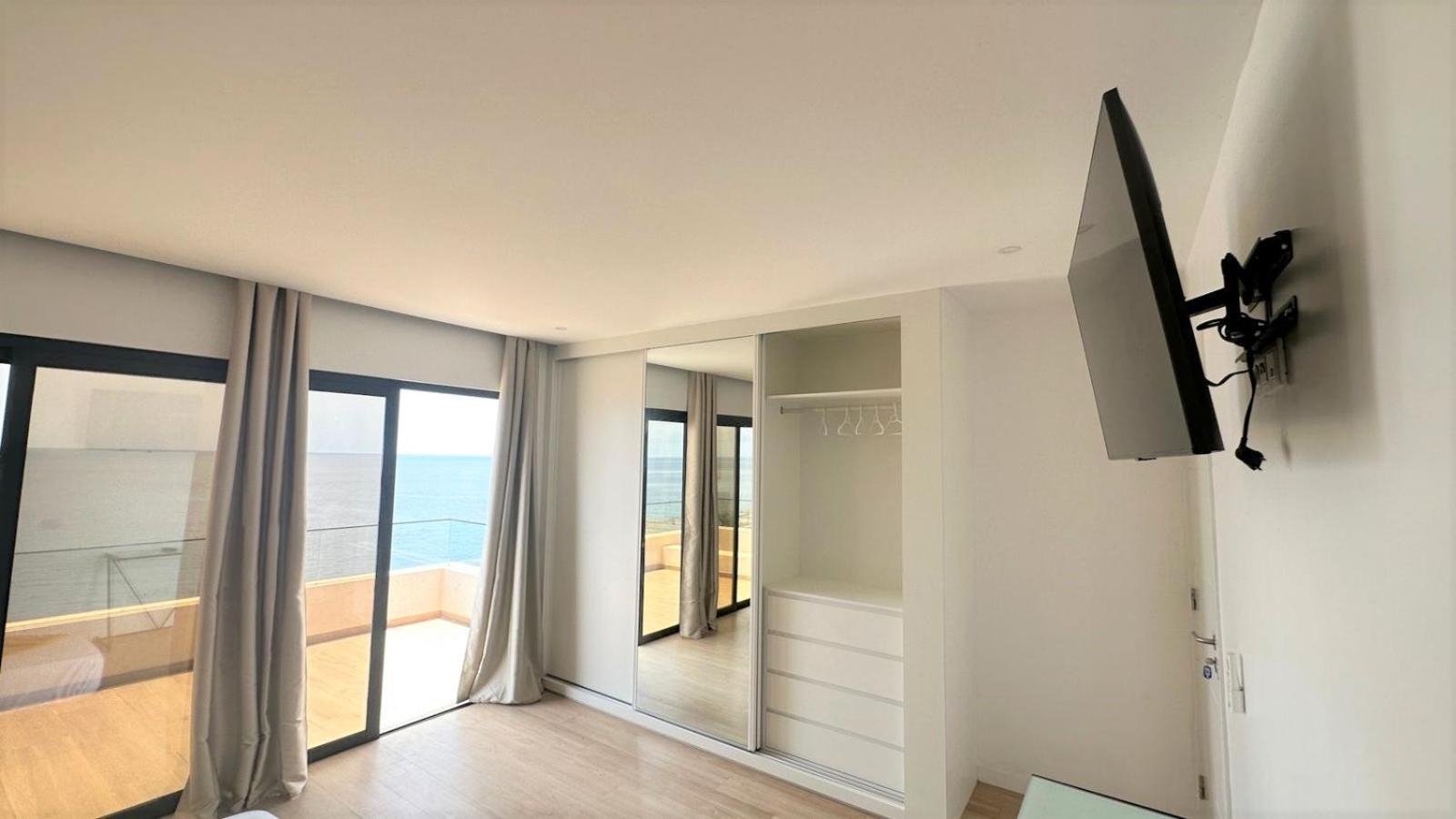 Ocean Mirror Apartment Praia Exterior photo